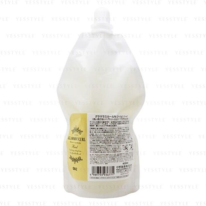 Glamorouscurl N Lotion - Hard - 400ml Refill