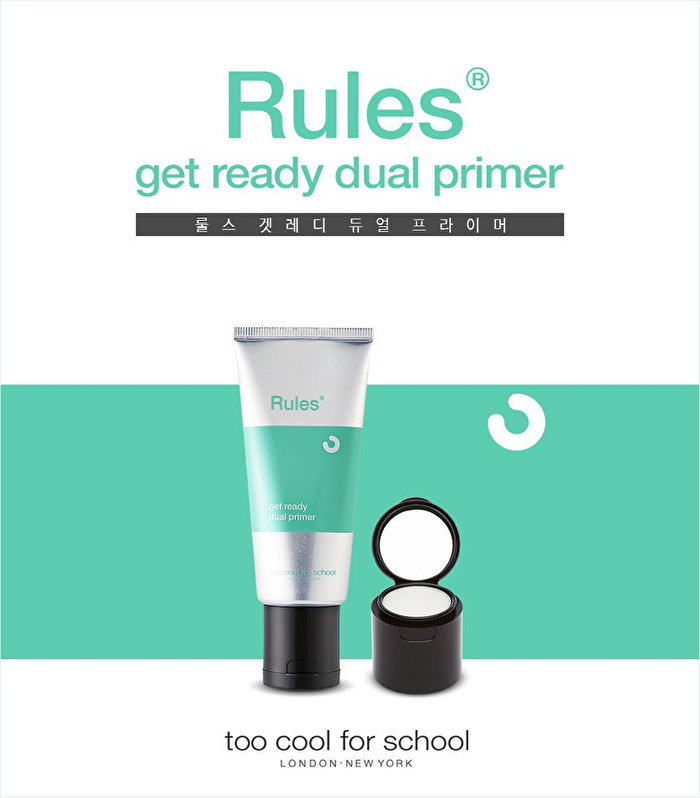 too cool for school Rules Get Ready Dual Primer: Primer 50ml + Primer Balm 1.5g - 2 pcs