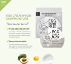 Egg Cream Mask Set - 4 Types - Hydration