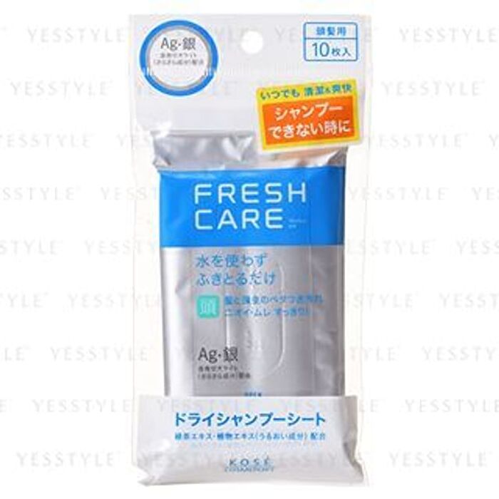 Fresh Care Dry Shampoo Sheet - 10 pcs