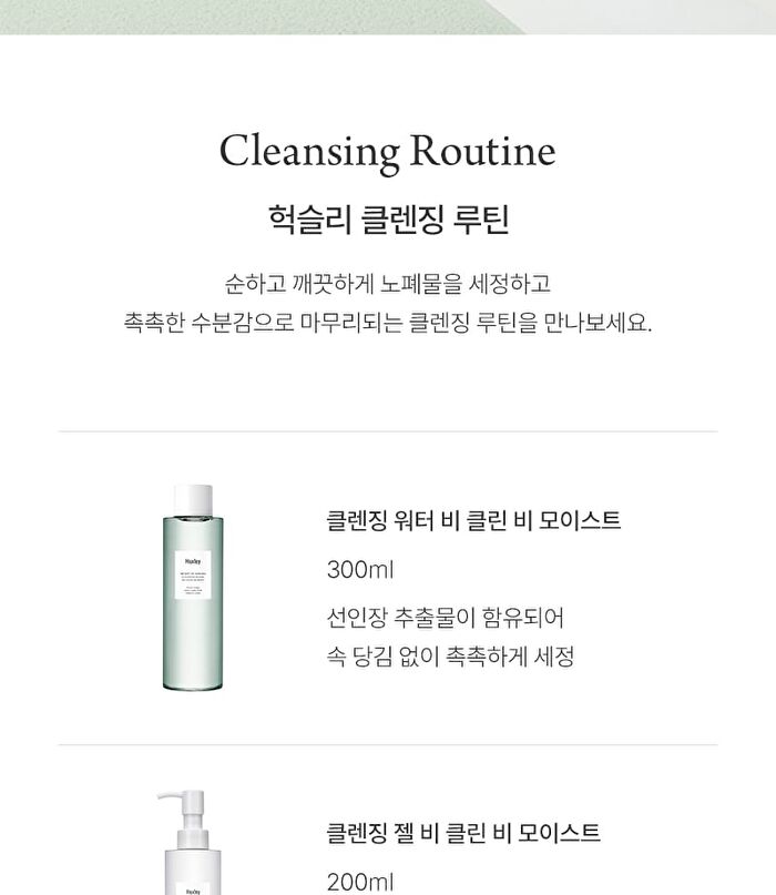 Cleansing Water Be Clean Be Moist - 2025 Version - 300ml