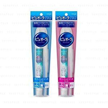 Medicinal Puora Office & Travel Toothbrush Set - 1 pc - Random Color