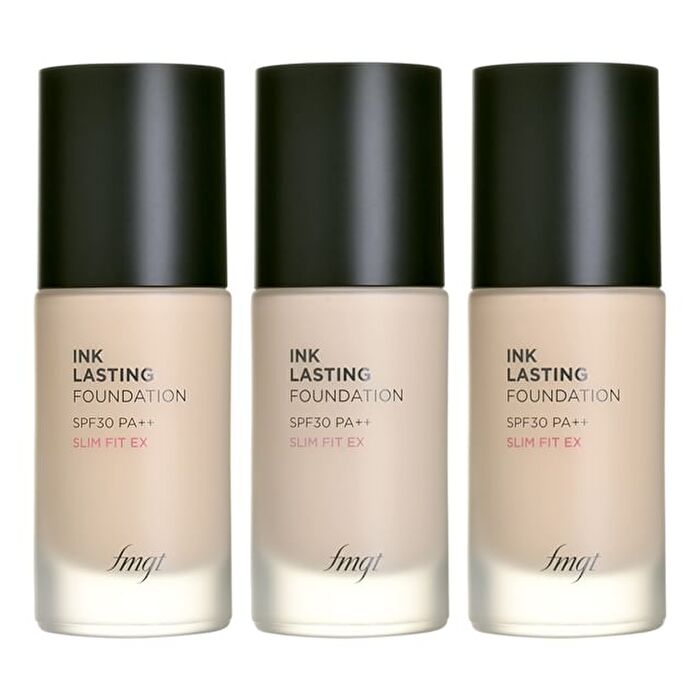 fmgt Ink Lasting Foundation Slim Fit EX - #V201 Apricot Beige (Bright Light Beige)