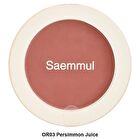The Saem Saemmul Single Blusher - 22 Colors - #CR02 Baby Coral
