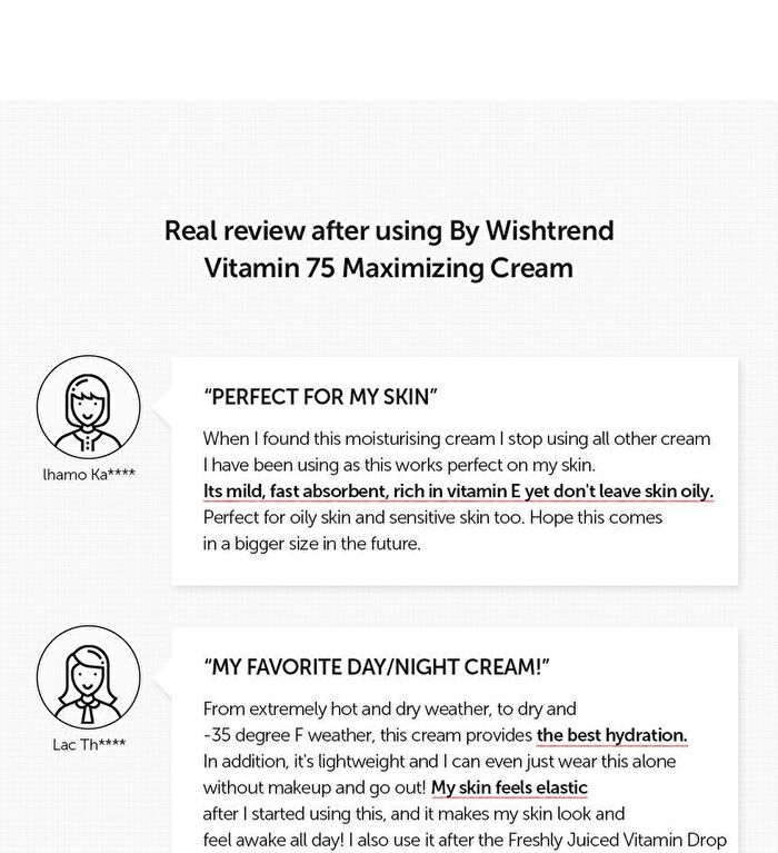 Vitamin 75 Maximizing Cream - 50ml