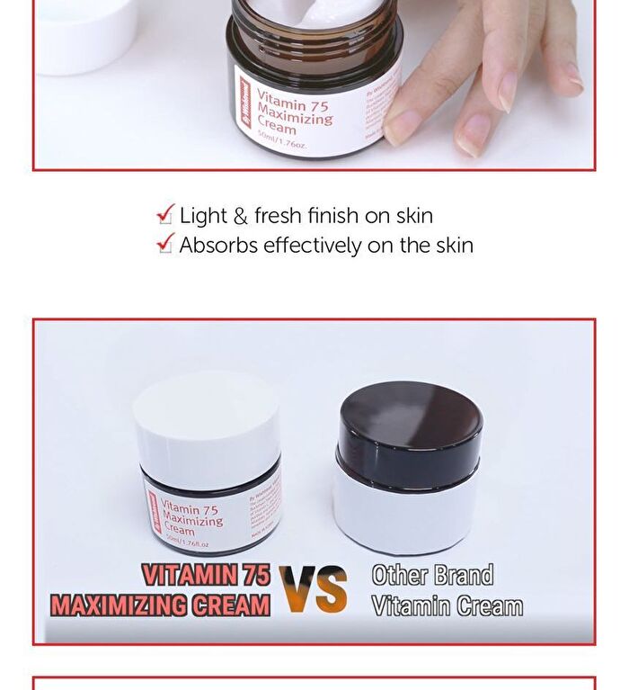 Vitamin 75 Maximizing Cream - 50ml