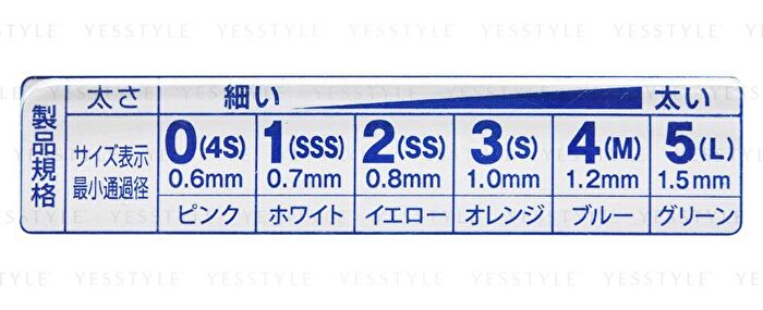 Interdental Brush L Shape - 0SSSS - 10 pcs