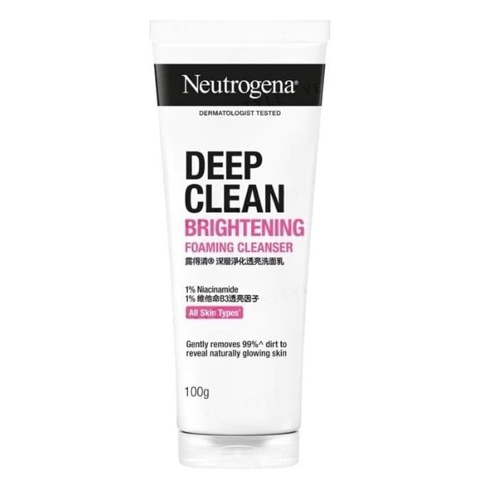 Deep Clean Brightening Foaming Cleanser - 100g