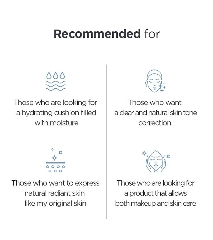 Klavuu Blue Pearlsation High Coverage Marine Collagen Aqua Cushion SPF50+ PA+++ 12g - #23 