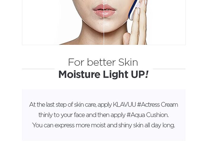 Klavuu Blue Pearlsation High Coverage Marine Collagen Aqua Cushion SPF50+ PA+++ 12g - #23 