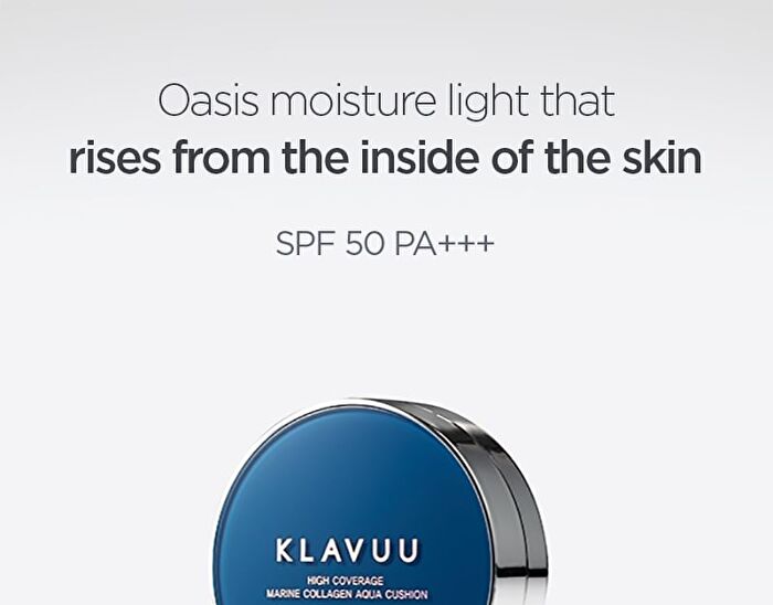 Klavuu Blue Pearlsation High Coverage Marine Collagen Aqua Cushion SPF50+ PA+++ 12g - #23 