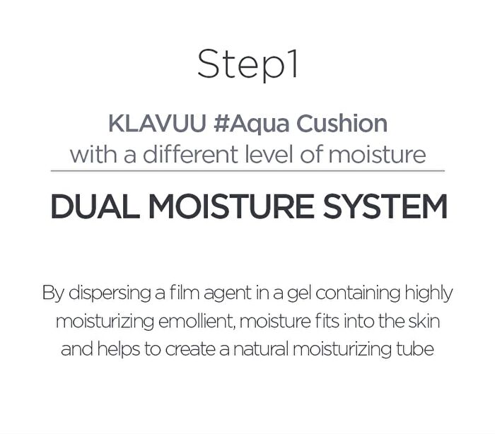 Klavuu Blue Pearlsation High Coverage Marine Collagen Aqua Cushion SPF50+ PA+++ 12g - #23 