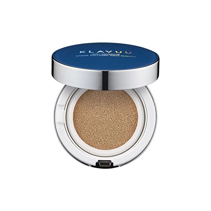 Klavuu Blue Pearlsation High Coverage Marine Collagen Aqua Cushion SPF50+ PA+++ 12g - #23 