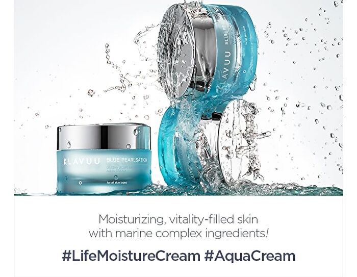 Klavuu Blue Pearlsation One Day 8 Cups Marine Collagen Aqua Cream - 50ml