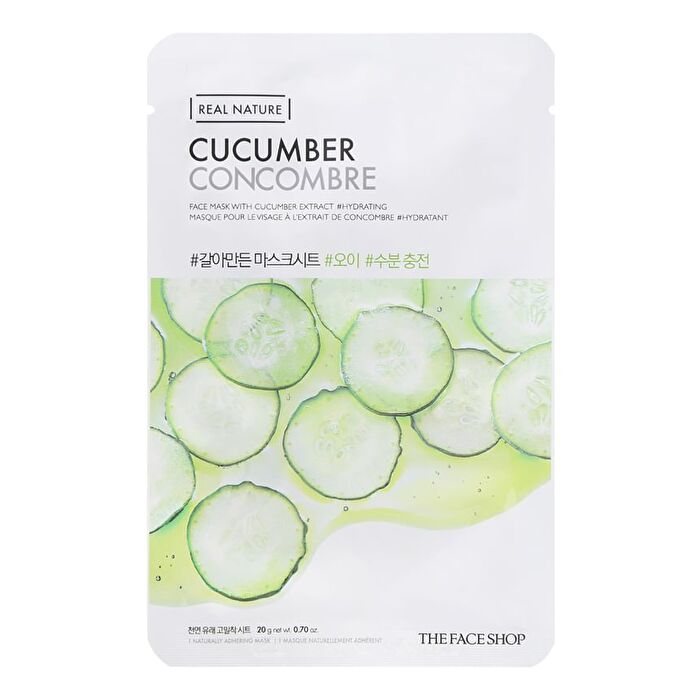 Real Nature Face Mask 1pc (20 Types) 20g - Blueberry