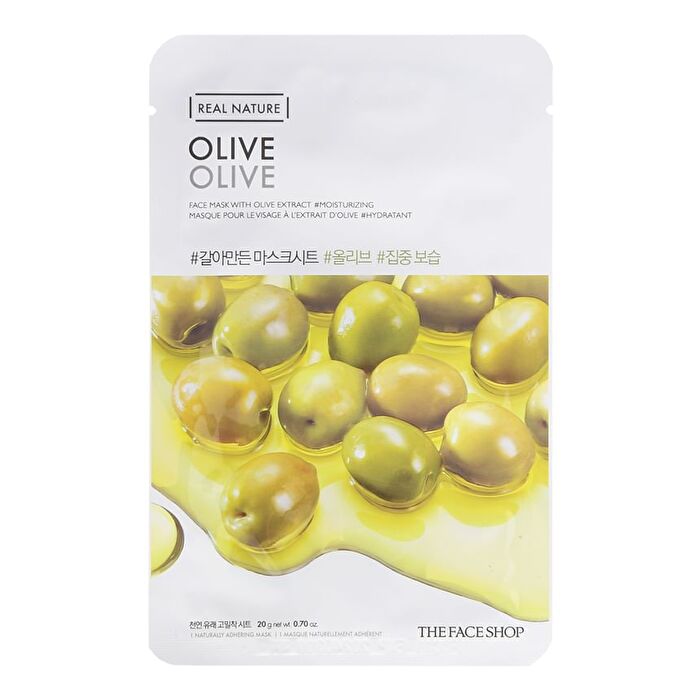 Real Nature Face Mask 1pc (20 Types) 20g - Rice