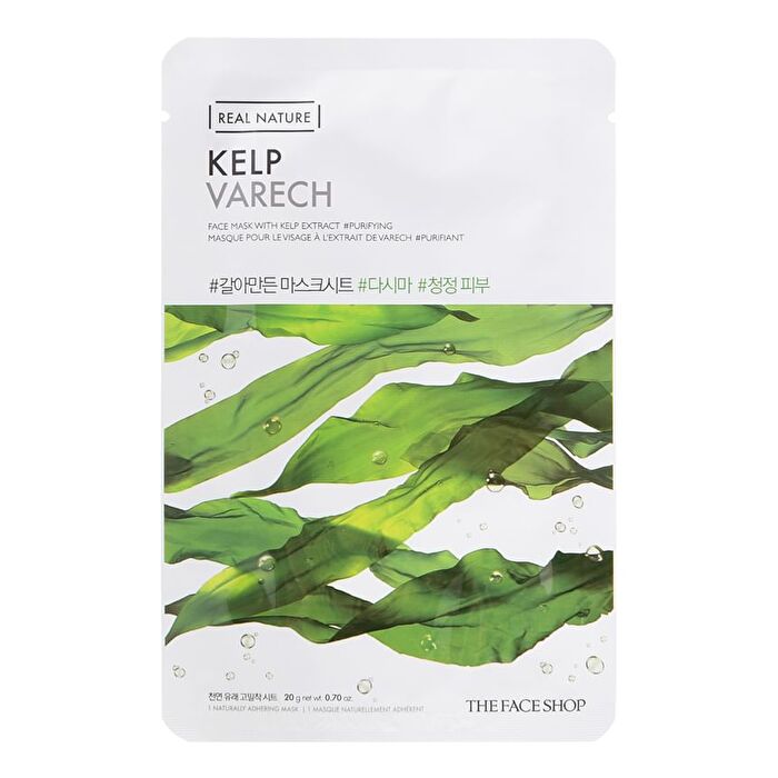 Real Nature Face Mask 1pc (20 Types) 20g - Aloe
