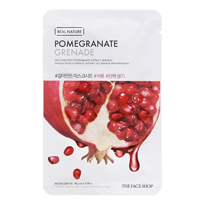 Real Nature Face Mask 1pc (20 Types) 20g - Aloe