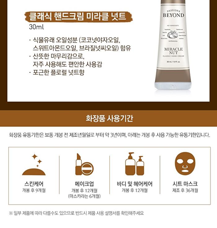 Classic Hand Cream - 5 Types - Gel Revital