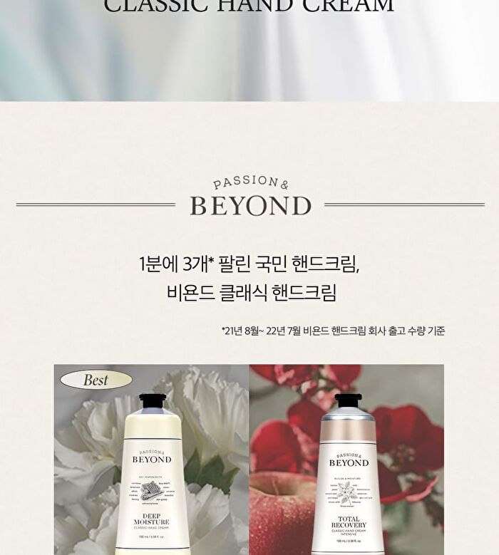 Classic Hand Cream Jumbo - 4 Types - Intensive Total Recovery