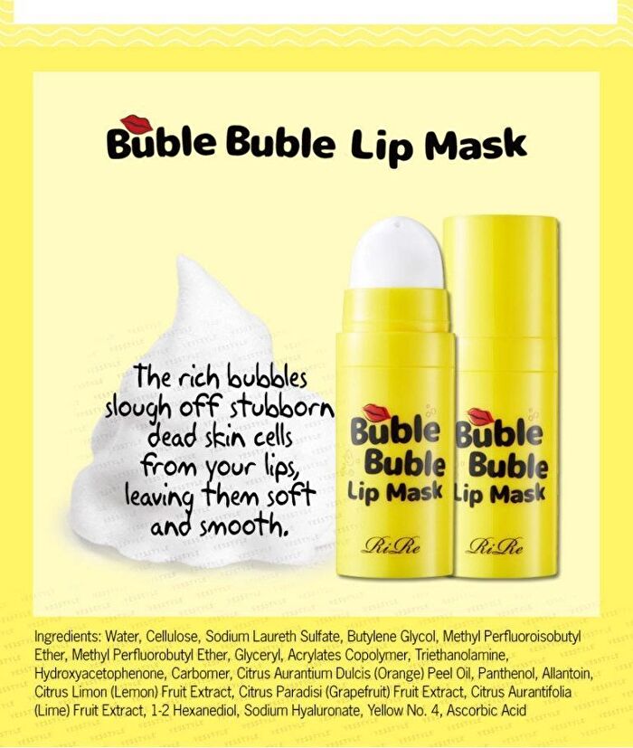 Bubble Lip Mask - 1 pc