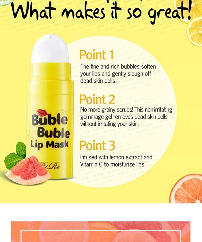 Bubble Lip Mask - 1 pc