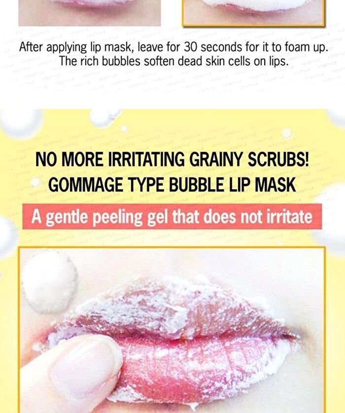 Bubble Lip Mask - 1 pc