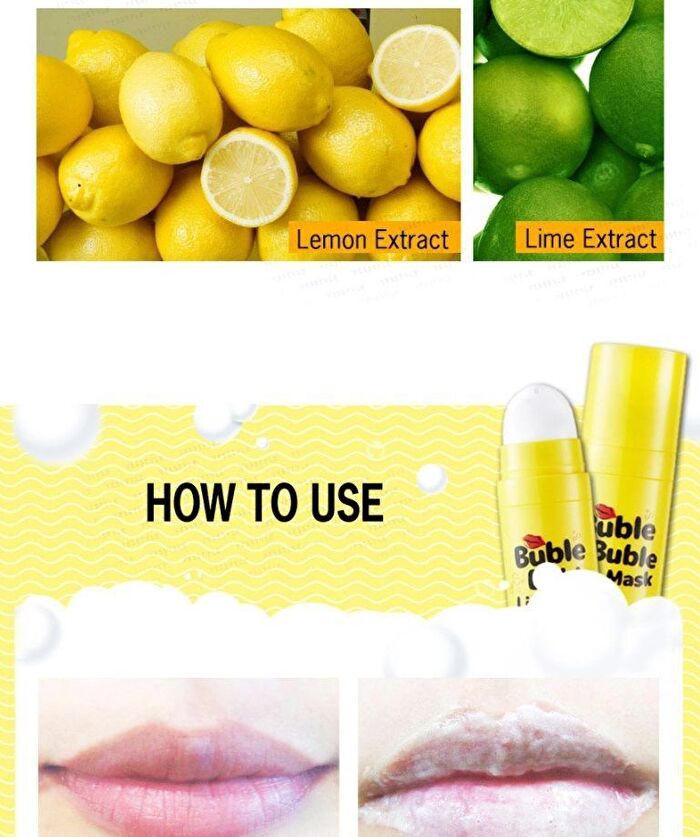 Bubble Lip Mask - 1 pc
