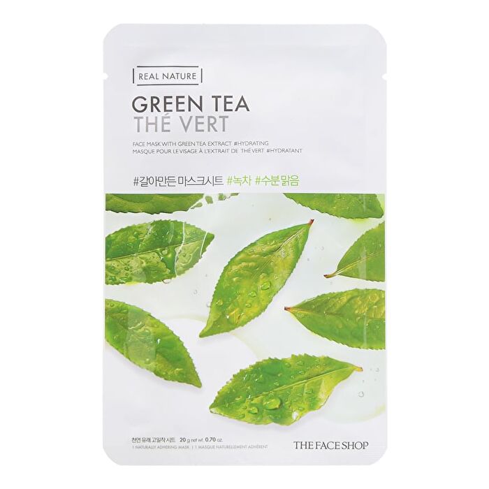 Real Nature Face Mask 1pc (20 Types) 20g - Shea Butter