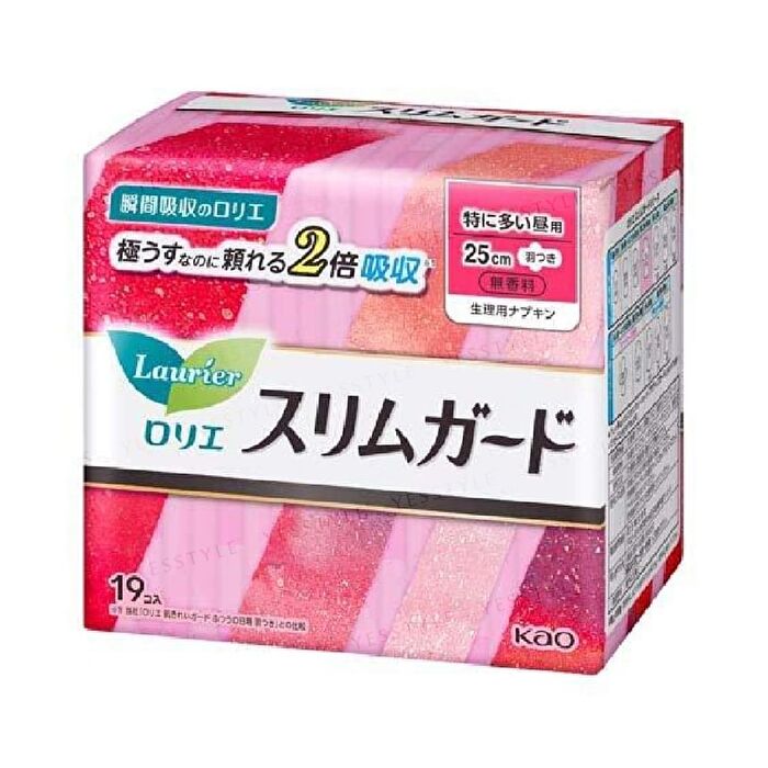 Laurier Speed Silm Wing Feminine Pads 25cm - 19 pcs