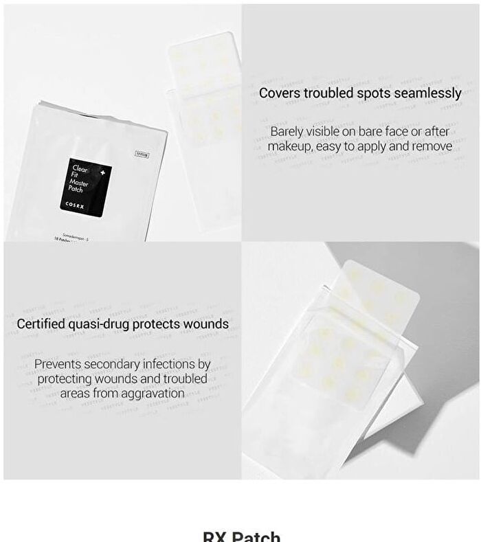 Cosrx Clear Fit Master Patch - 1 pack x 18 patches