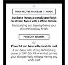Prime Protect Sun Base+ - 50ml