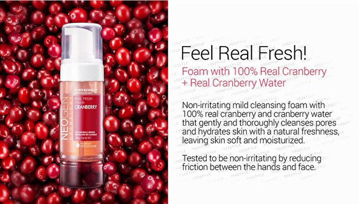 Dermalogy Real Fresh Foam Cranberry - 160g