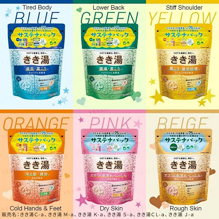 Kikiyu Carbonated Water Bath Salt - Orange Cold Hands & Feet - 30g