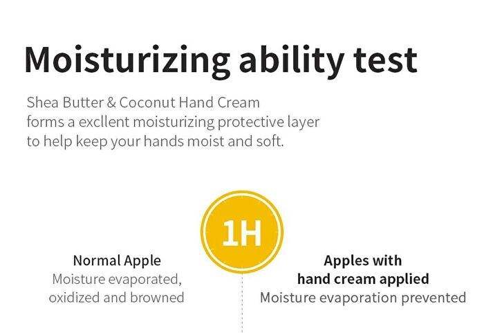 Shea Butter And Coconut Hand Cream - 50g