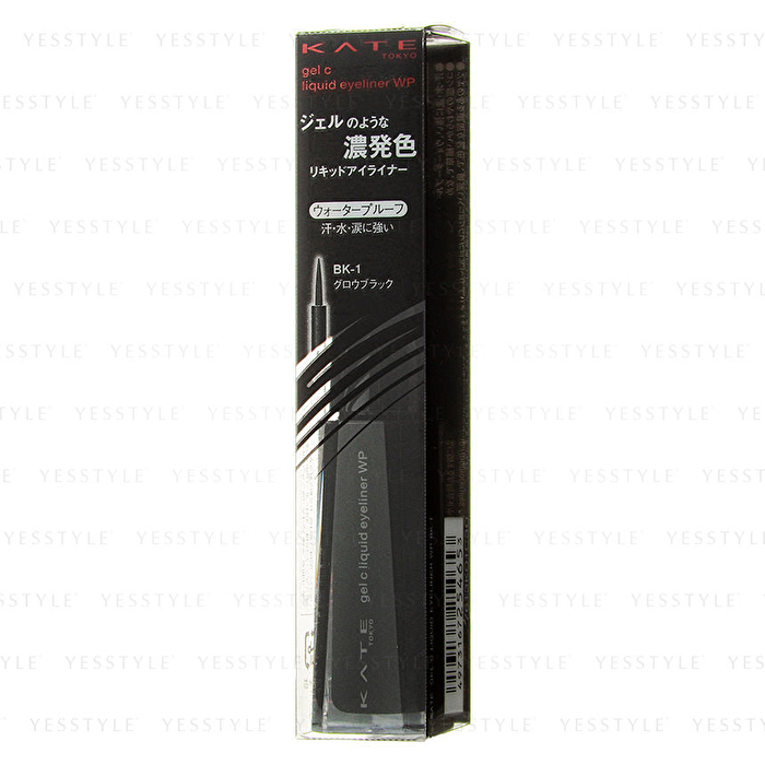 Kate Gel C Liquid Eyeliner WP - BK-1 Glow Black