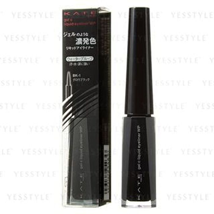 Kate Gel C Liquid Eyeliner WP - BK-1 Glow Black