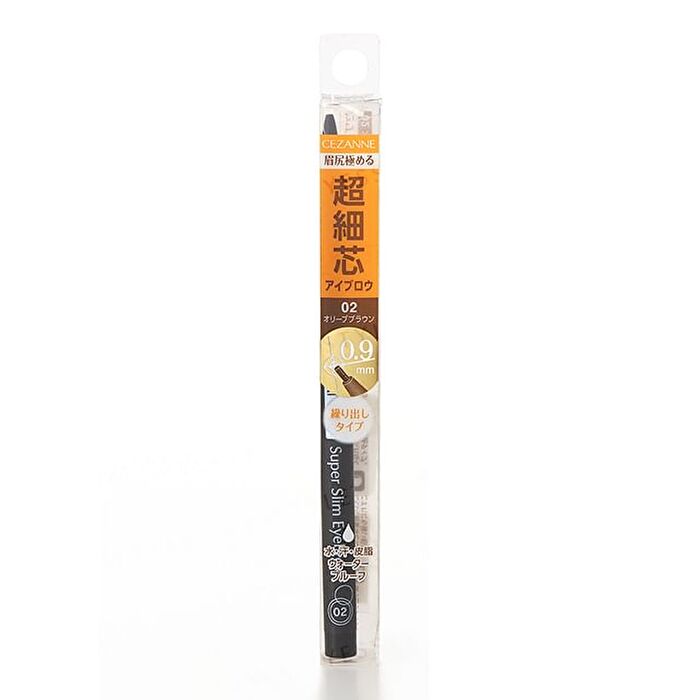 Super Slim Eyebrow Pencil - 02 Olive Brown