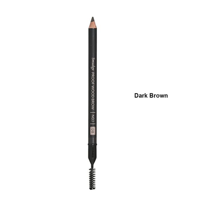 Smudge Proof Wood Brow - 6 Colors - Black