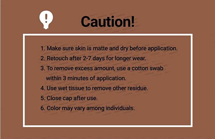 Fork Eyebrow Tint - 4 Colors - #02 Dark Brown