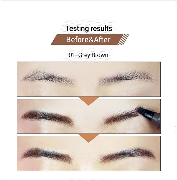 Fork Eyebrow Tint - 4 Colors - #02 Dark Brown