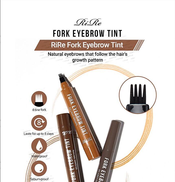 Fork Eyebrow Tint - 4 Colors - #03 Light Brown