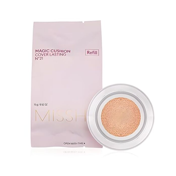 Magic Cushion Cover Lasting Refill Only - 2 Colors - #23 Medium Beige