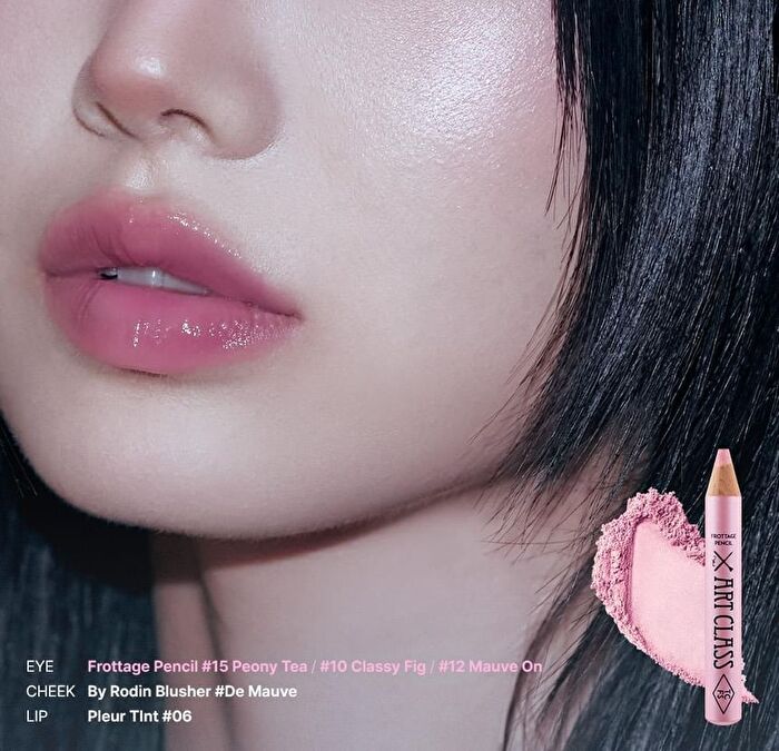 too cool for school Artclass Frottage Pencil - 15 Colors - #02 Rosy Dew