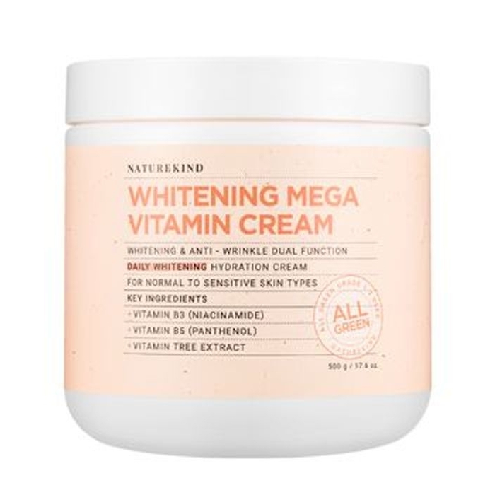 Naturekind Whitening Mega Vitamin Cream - 500g