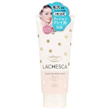 Kose Softymo Lachesca Facial Clay Wash Moist - 130g