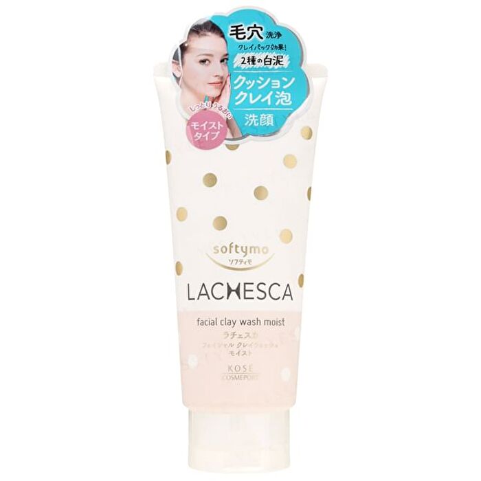 Softymo Lachesca Facial Clay Wash Moist - 130g