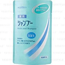 Kumano Cosme Pharmaact Shampoo Weak Acidity - 400ml Refill