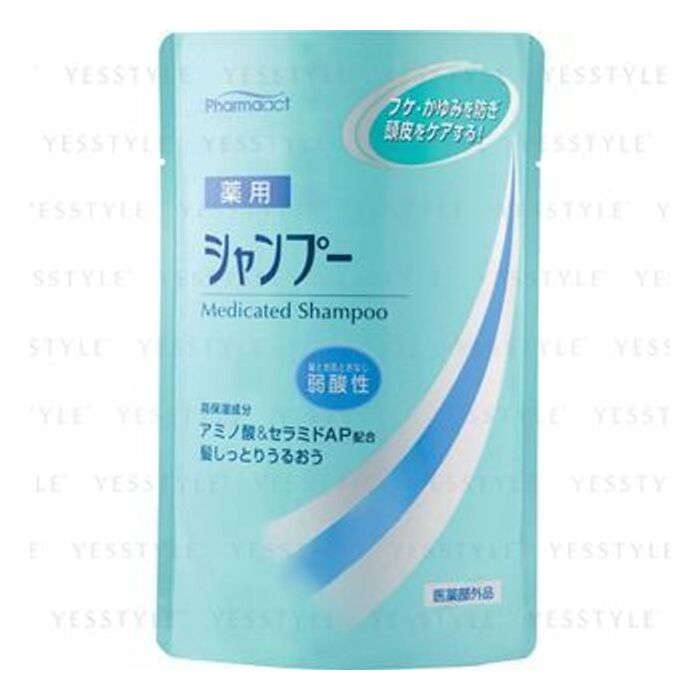 Kumano Cosme Pharmaact Shampoo Weak Acidity - 400ml Refill