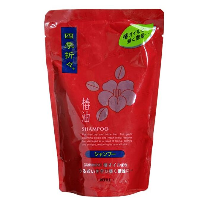Kumano Cosme Shikioriori Tsubaki Camellia Oil Shampoo - 450ml